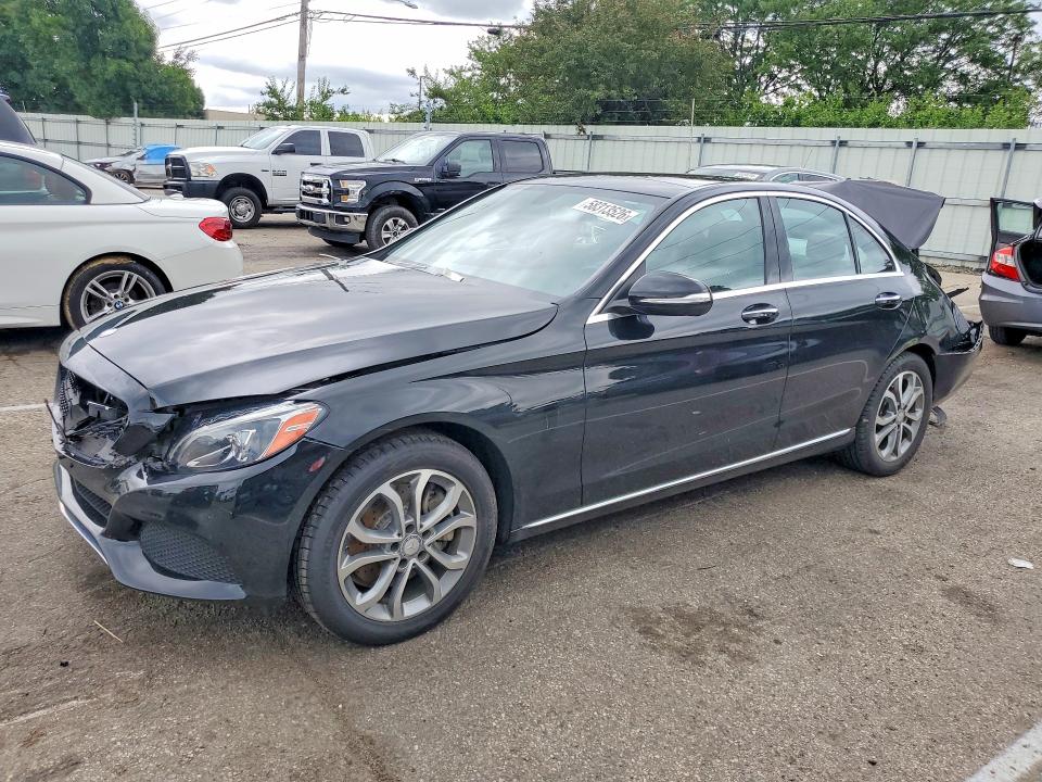 2015 Mercedes-benz C მანქანა იყიდება აუქციონზე, vin: 55SWF4KB5FU049086, აუქციონის ნომერი: 58313526