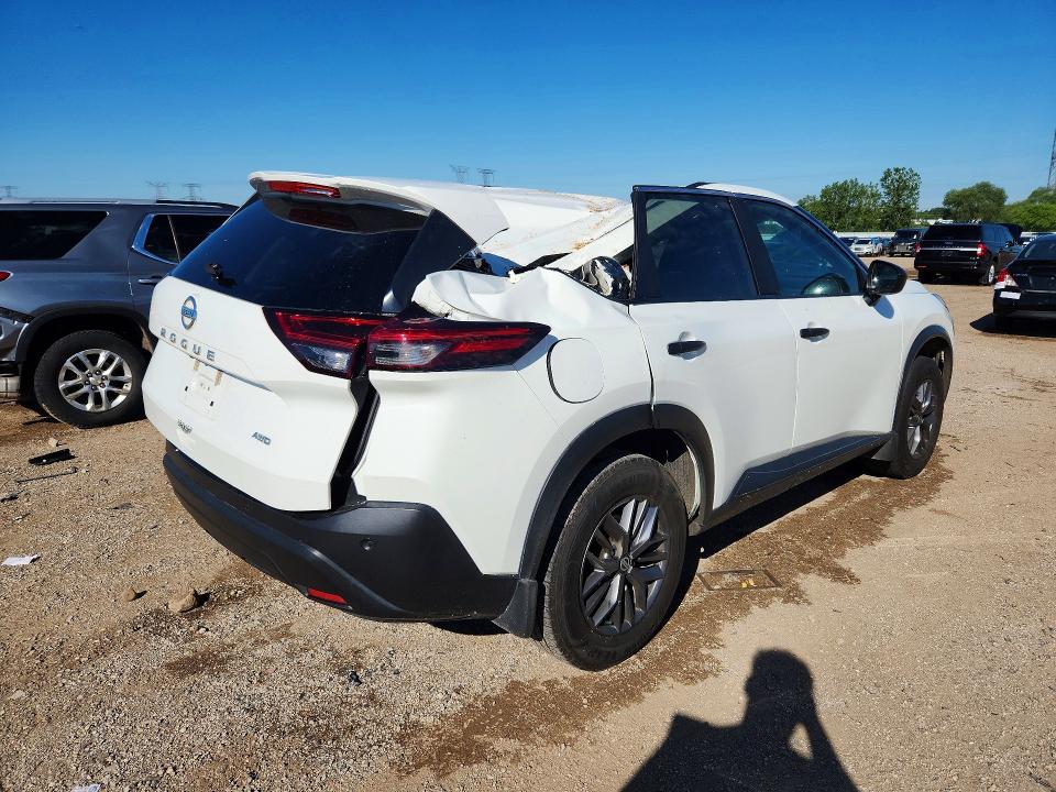 58079896 :رقم المزاد ، 5N1AT3AB4MC693071 vin ، 2021 Nissan Rogue مزاد بيع