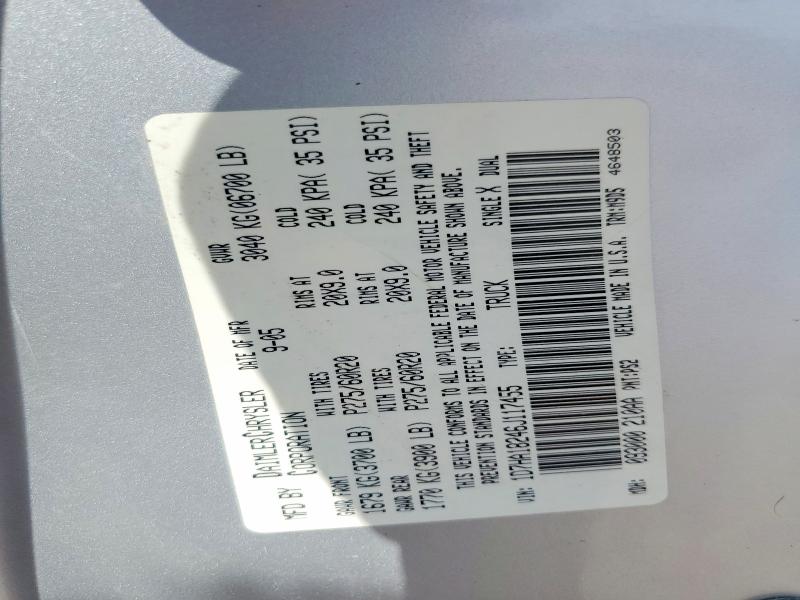 2006 Dodge Ram 1500 მანქანა იყიდება აუქციონზე, vin: 1D7HA18246J117455, აუქციონის ნომერი: 85635735
