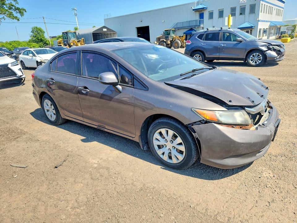 Продаж на аукціоні авто 2012 Honda Civic, vin: 2HGFB2F45CH012544, номер лоту: 58716726