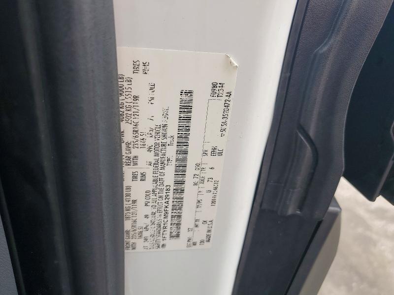 56319046 :رقم المزاد ، 1FTYR1CM9FKA29183 vin ، 2015 Ford Transit مزاد بيع