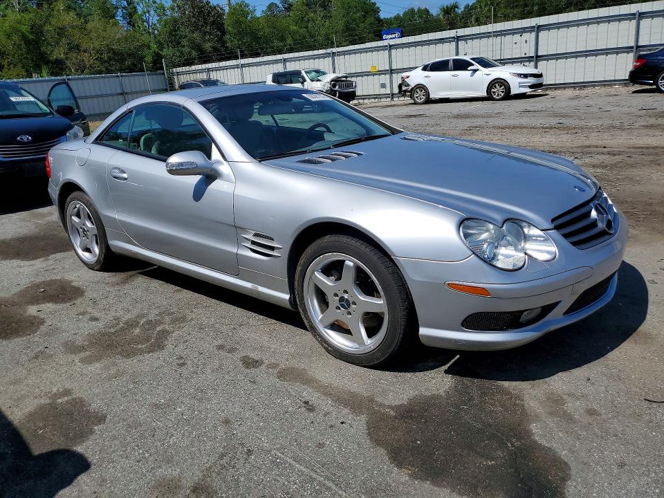 2003 Mercedes-benz Sl მანქანა იყიდება აუქციონზე, vin: WDBSK75F53F055665, აუქციონის ნომერი: 58391276