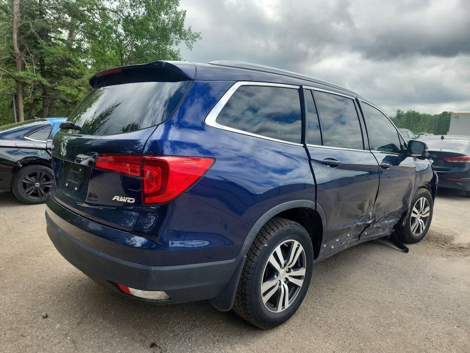 Продажа на аукционе авто 2017 Honda Pilot, vin: 5FNYF6H77HB504239, номер лота: 55227586