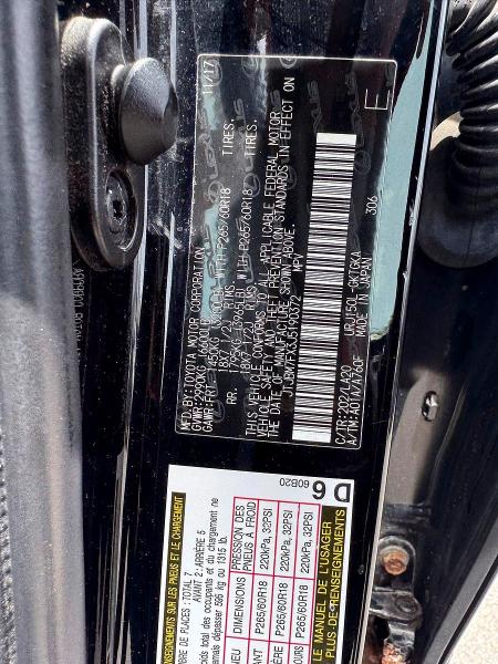 56155946 :رقم المزاد ، JTJBM7FX3J5190372 vin ، 2018 Lexus Gx مزاد بيع