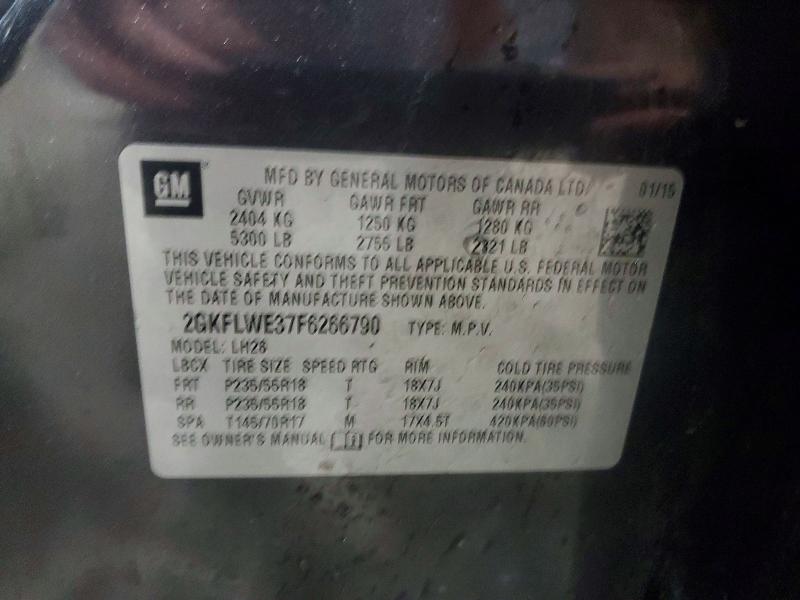 Продаж на аукціоні авто 2015 Gmc Terrain, vin: 2GKFLWE37F6266790, номер лоту: 56735806