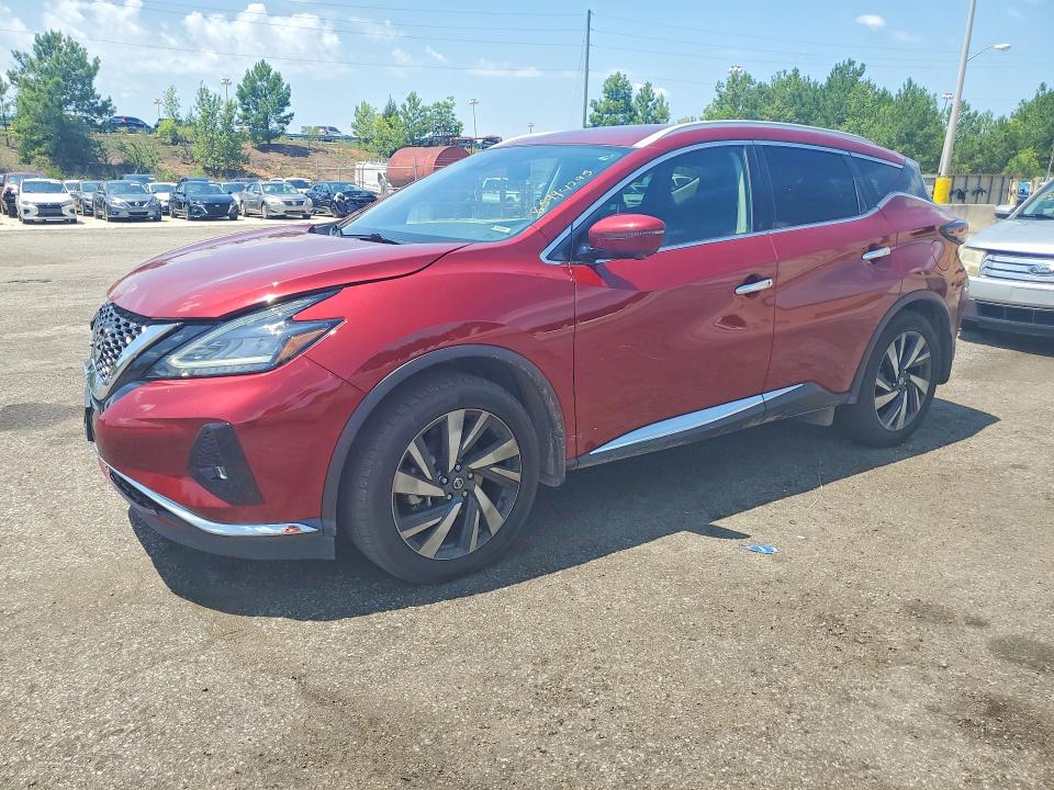 2022 Nissan Murano მანქანა იყიდება აუქციონზე, vin: 5N1AZ2CS7NC108801, აუქციონის ნომერი: 85994295