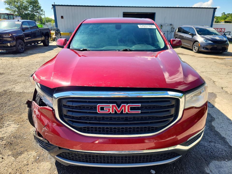 57031106 :رقم المزاد ، 1GKKNKLA2KZ299228 vin ، 2019 Gmc Acadia مزاد بيع