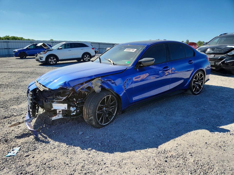 56560716 :رقم المزاد ، WBS33AY09MFL52326 vin ، 2021 Bmw M3 مزاد بيع