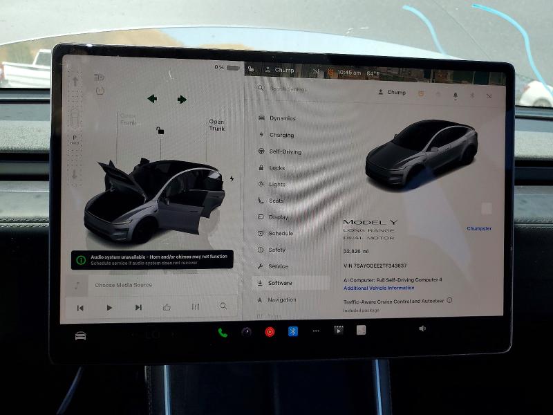 56541636 :رقم المزاد ، 7SAYGDEE2TF343637 vin ، 2026 Tesla Model Y مزاد بيع