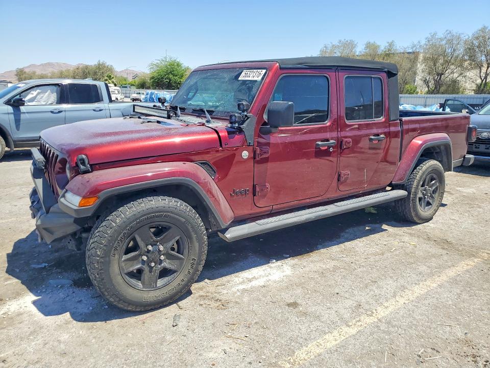 Auction sale of the 2021 Jeep Gladiator, vin: 1C6HJTAGXML573755, lot number: 56321316