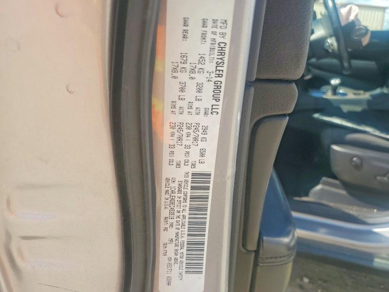 Продаж на аукціоні авто 2014 Jeep Grand Cherokee, vin: 1C4RJEAG9EC453519, номер лоту: 57247776