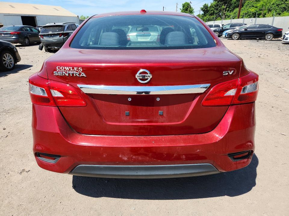 2018 Nissan Sentra მანქანა იყიდება აუქციონზე, vin: 3N1AB7AP4JY344878, აუქციონის ნომერი: 56033126