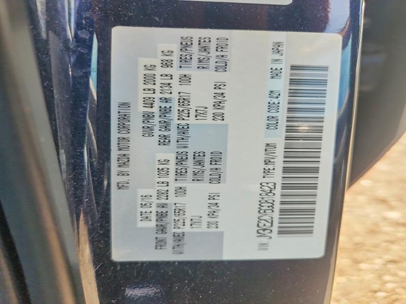 57653676 :رقم المزاد ، JM3KE2CY6G0818423 vin ، 2016 Mazda Cx-5 مزاد بيع