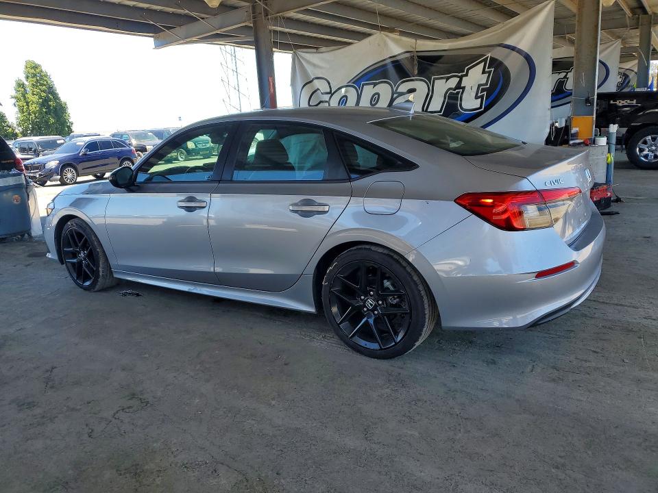 2022 Honda Civic მანქანა იყიდება აუქციონზე, vin: 2HGFE2F57NH609844, აუქციონის ნომერი: 57257606