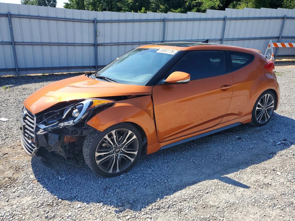 58087176 :رقم المزاد ، KMHTC6AEXGU296631 vin ، 2016 Hyundai Veloster مزاد بيع