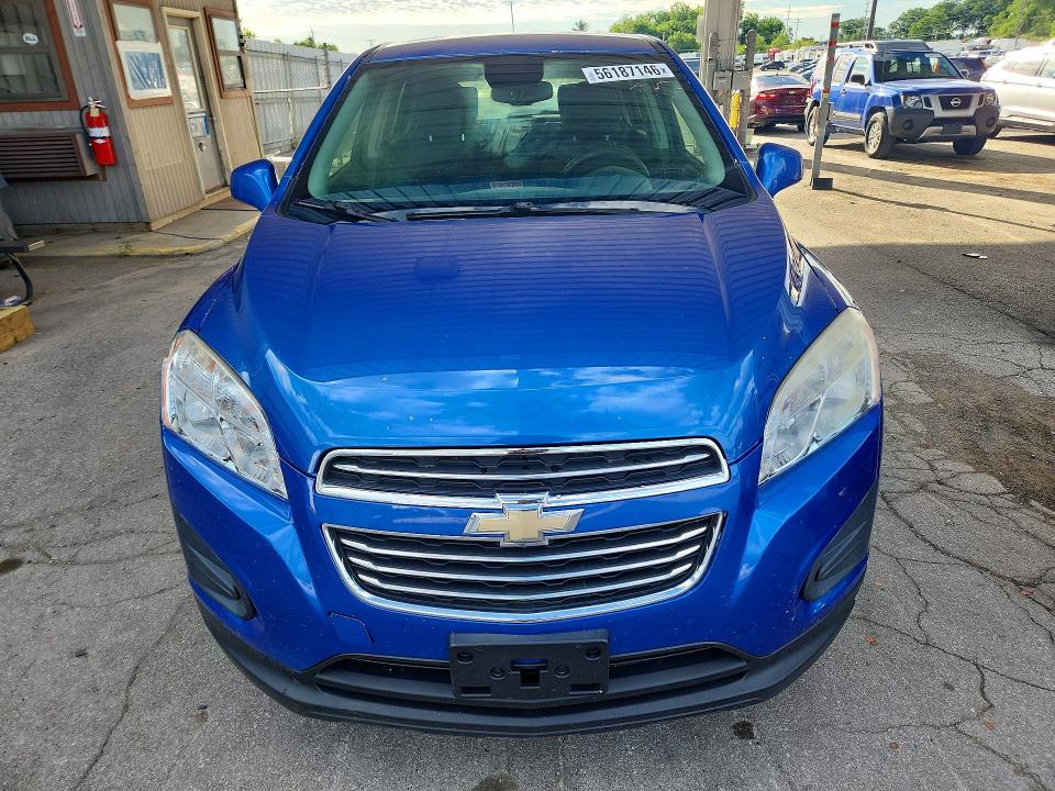 2016 Chevrolet Trax მანქანა იყიდება აუქციონზე, vin: KL7CJNSB5GB565975, აუქციონის ნომერი: 56187146