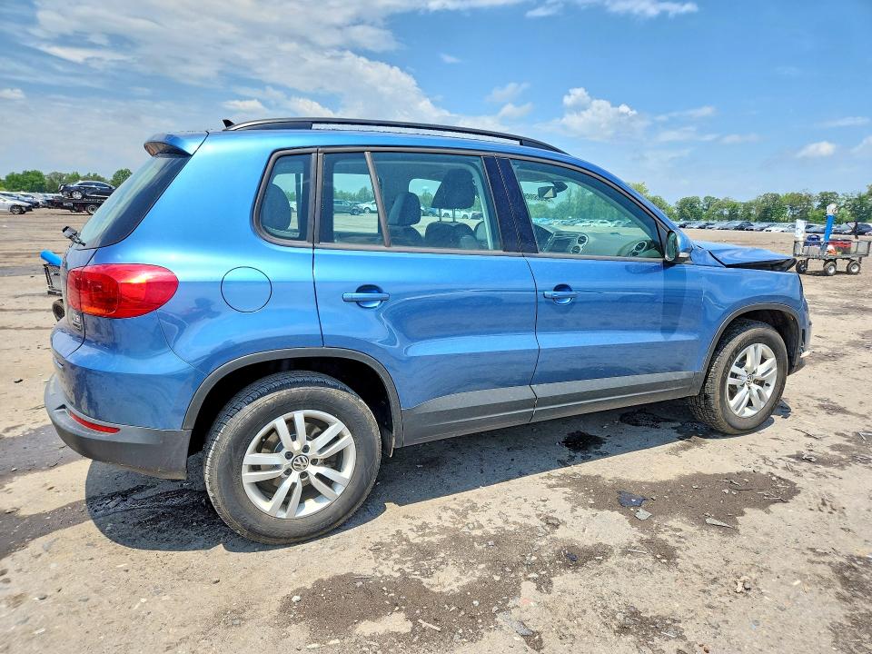 Продажа на аукционе авто 2017 Volkswagen Tiguan, vin: WVGBV7AXXHW510276, номер лота: 55650856