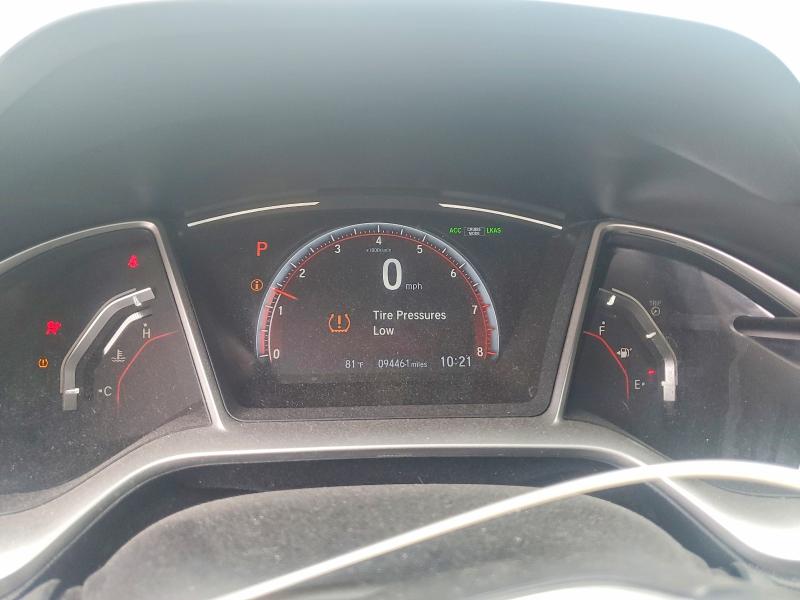 2019 Honda Civic მანქანა იყიდება აუქციონზე, vin: 2HGFC2F88KH589681, აუქციონის ნომერი: 57408336