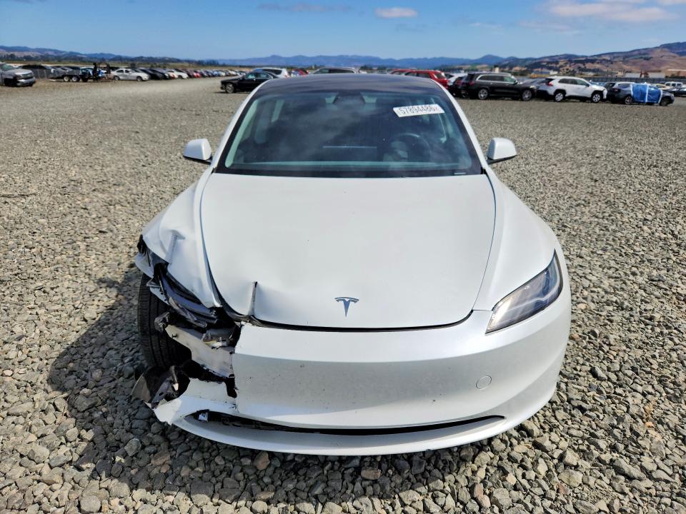 Продажа на аукционе авто 2025 Tesla Model 3, vin: 5YJ3E1EA5SF970971, номер лота: 57894486