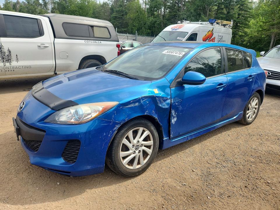 Продажа на аукционе авто 2013 Mazda 3, vin: JM1BL1L72D1840196, номер лота: 58587476