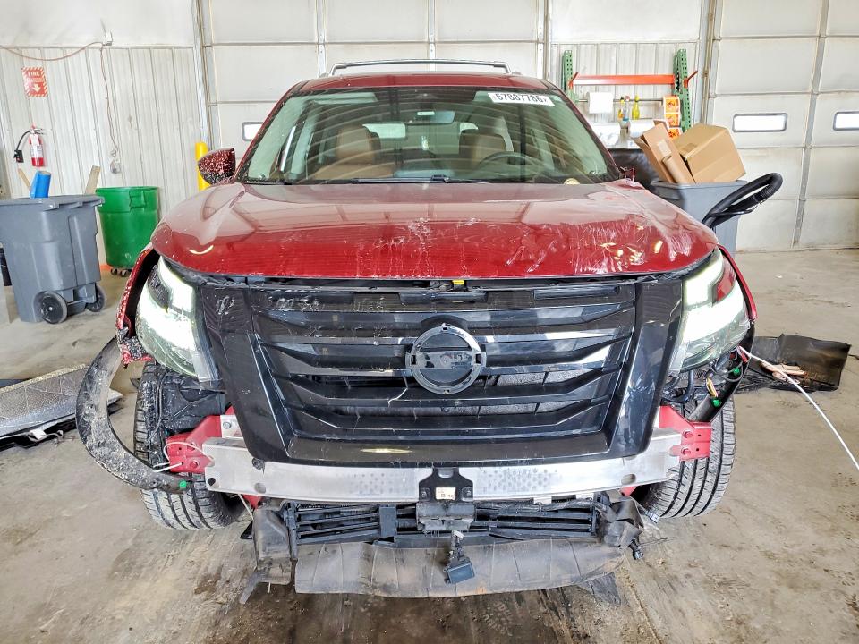 57887786 :رقم المزاد ، 5N1DR3DK9PC275505 vin ، 2023 Nissan Pathfinder مزاد بيع