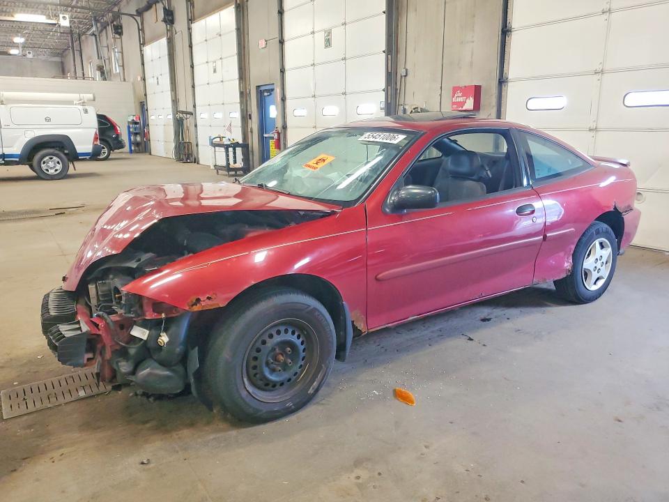 55451006 :رقم المزاد ، 1G1JC124X17232642 vin ، 2001 Chevrolet Cavalier مزاد بيع