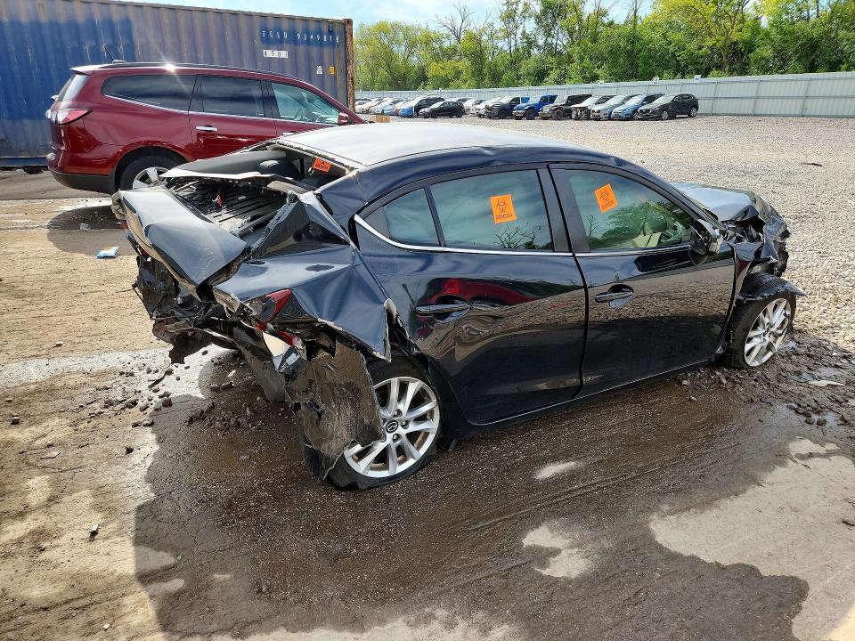 2014 Mazda 3 მანქანა იყიდება აუქციონზე, vin: JM1BM1V75E1161485, აუქციონის ნომერი: 55711246