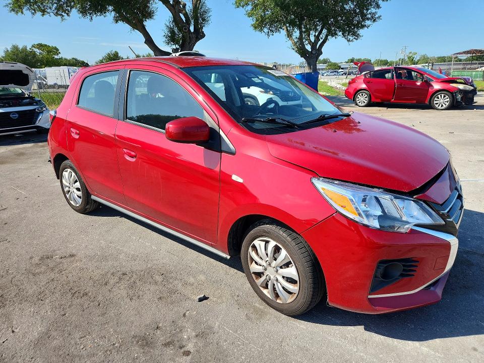 58623396 :رقم المزاد ، ML32AUHJ6MH006227 vin ، 2021 Mitsubishi Mirage مزاد بيع