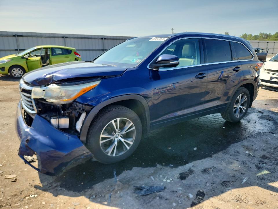Aukcja sprzedaży 2016 Toyota Highlander, vin: 5TDJKRFH9GS300014, numer aukcji: 59249976