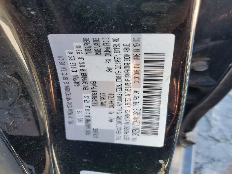 Продажа на аукционе авто 2017 Mazda 3, vin: 3MZBN1V72HM112813, номер лота: 55786556