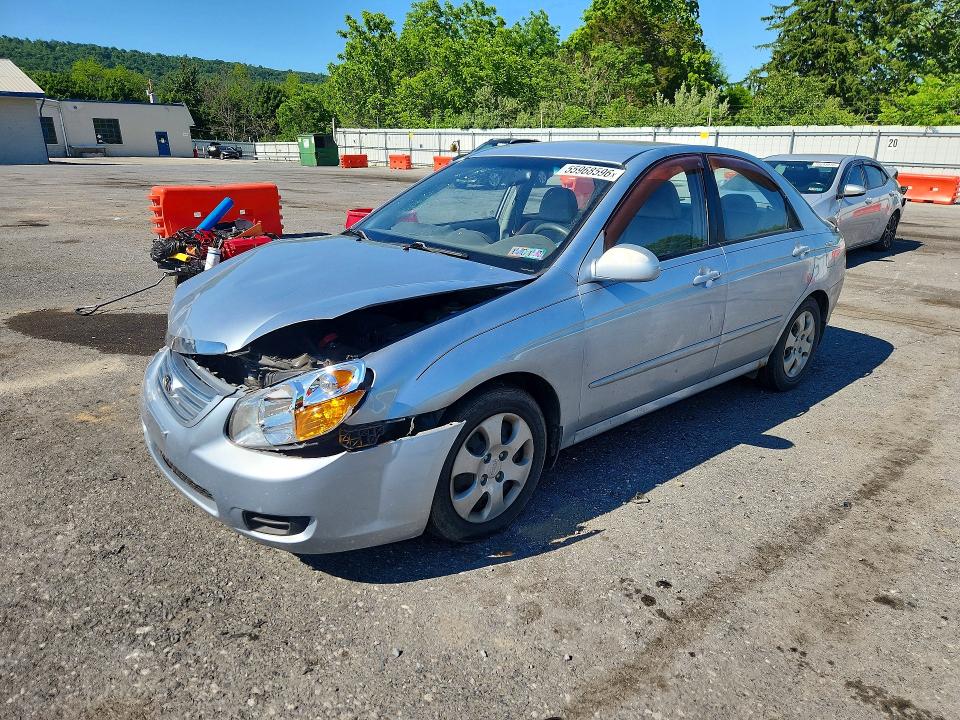 Продаж на аукціоні авто 2007 Kia Spectra, vin: KNAFE121X75474510, номер лоту: 55968596