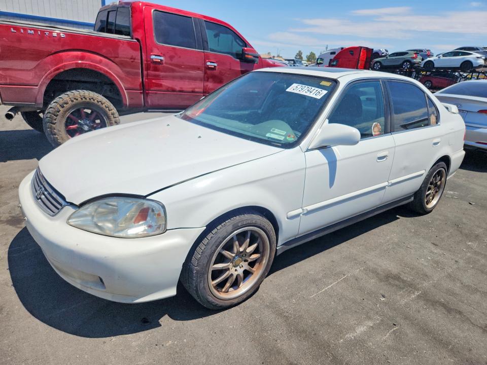 1999 Honda Civic მანქანა იყიდება აუქციონზე, vin: 1HGEJ8641XL037919, აუქციონის ნომერი: 57979416