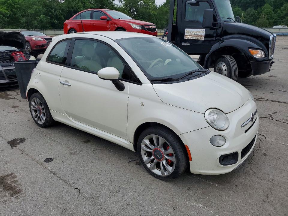 Продажа на аукционе авто 2015 Fiat 500, vin: 3C3CFFBR4FT545922, номер лота: 58454606