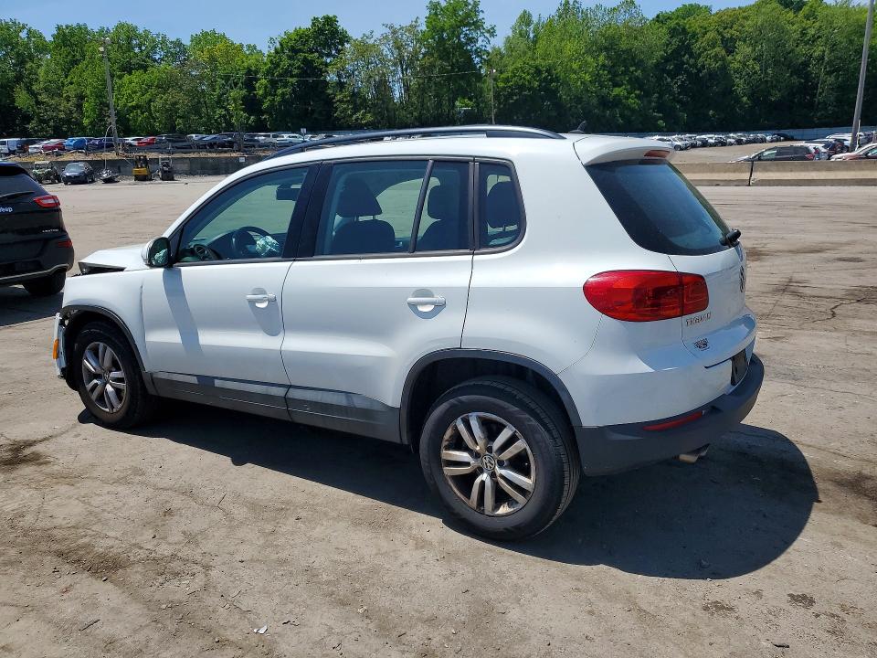 56263436 :رقم المزاد ، WVGAV7AX6GW570176 vin ، 2016 Volkswagen Tiguan مزاد بيع