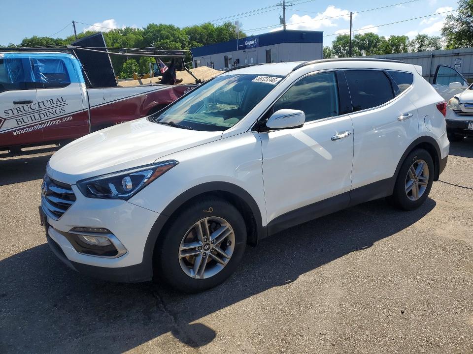 2018 Hyundai Santa Fe Sport მანქანა იყიდება აუქციონზე, vin: 5XYZUDLB9JG547571, აუქციონის ნომერი: 58723746