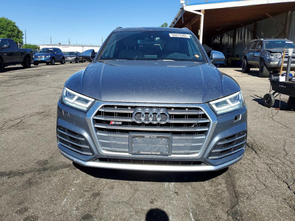 Продажа на аукционе авто 2018 Audi Sq5, vin: WA1A4AFY2J2020603, номер лота: 56875366