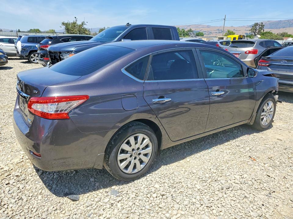 56104326 :رقم المزاد ، 3N1AB7AP4EL670943 vin ، 2014 Nissan Sentra مزاد بيع