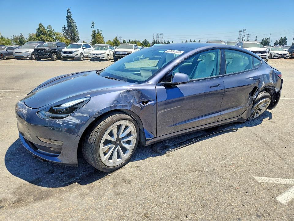 Продажа на аукционе авто 2022 Tesla Model 3, vin: 5YJ3E1EA9NF322859, номер лота: 57057166