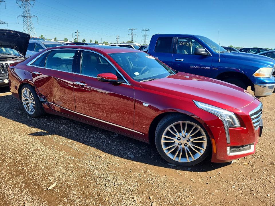 2017 Cadillac Ct6 მანქანა იყიდება აუქციონზე, vin: 1G6KH5R60HU148906, აუქციონის ნომერი: 56671946