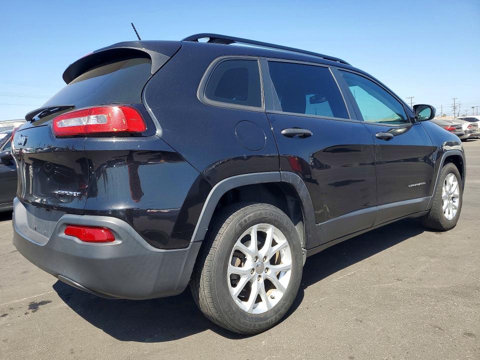 Продажа на аукционе авто 2015 Jeep Cherokee, vin: 1C4PJLABXFW694974, номер лота: 56953246
