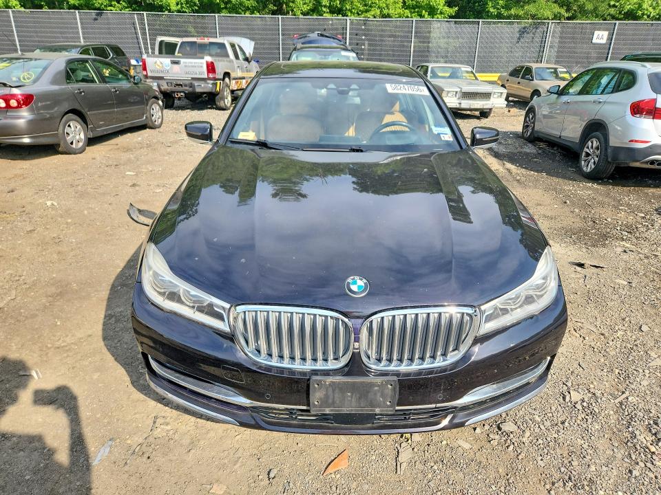 58247056 :رقم المزاد ، WBA7F2C54HG422224 vin ، 2017 Bmw 750 مزاد بيع