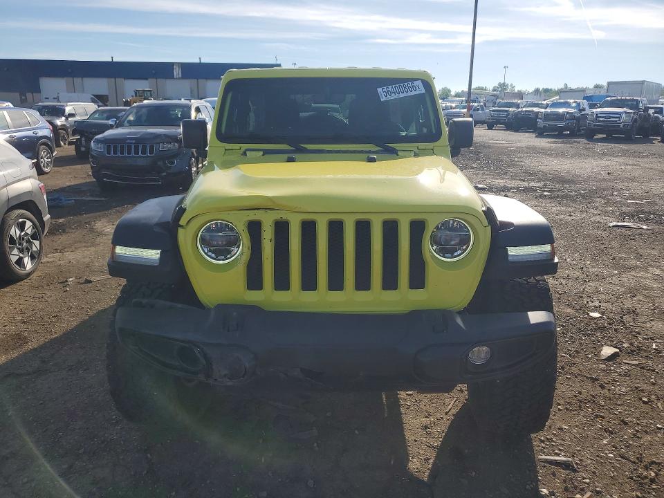 56400866 :رقم المزاد ، 1C4HJXDG4NW270739 vin ، 2022 Jeep Wrangler Unlimited مزاد بيع