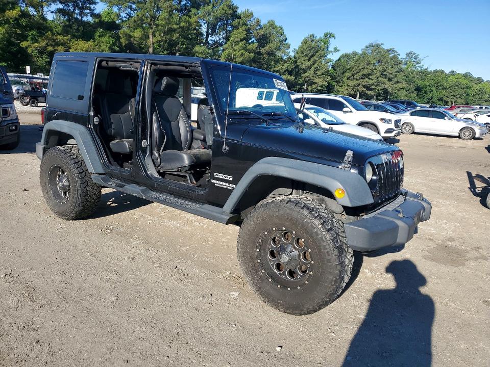 Продажа на аукционе авто 2013 Jeep Wrangler, vin: 1C4HJWDG5DL522413, номер лота: 58119576