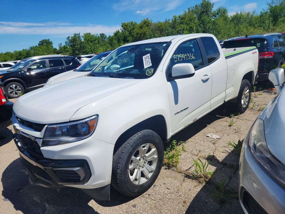 57549356 :رقم المزاد ، 1GCHTCEA9N1242932 vin ، 2022 Chevrolet Colorado مزاد بيع