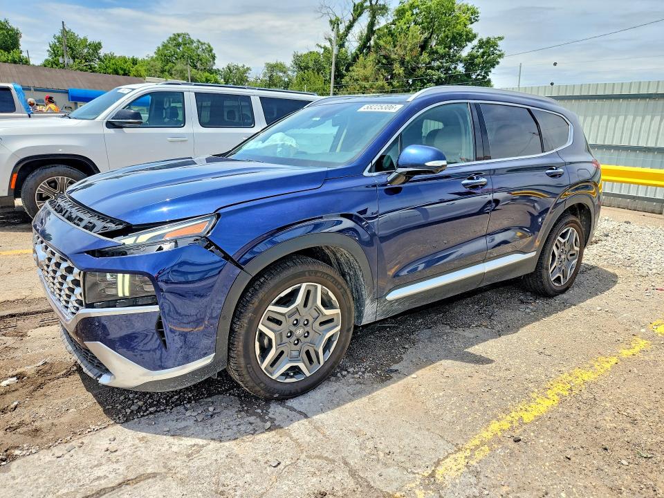 2023 Hyundai Santa Fe მანქანა იყიდება აუქციონზე, vin: 5NMS44ALXPH596046, აუქციონის ნომერი: 58225306