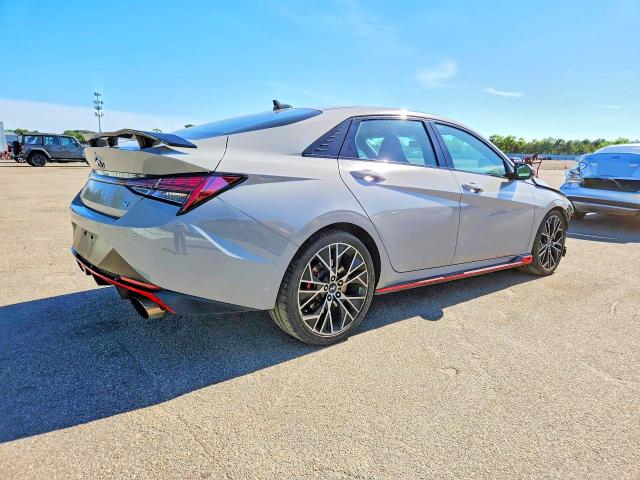 2022 Hyundai Elantra N მანქანა იყიდება აუქციონზე, vin: KMHLW4AK8NU005302, აუქციონის ნომერი: 56981376