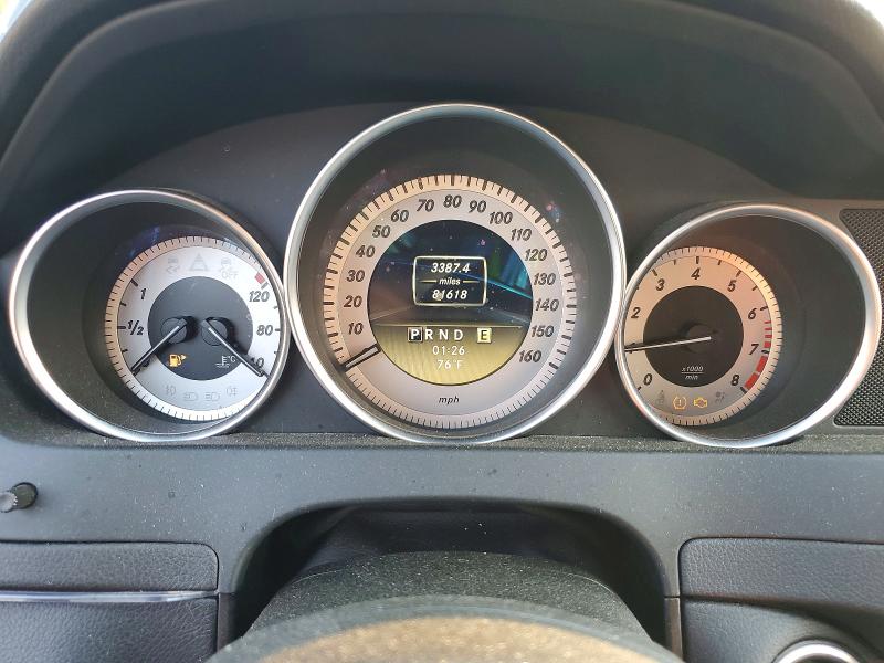 2012 Mercedes-benz C მანქანა იყიდება აუქციონზე, vin: WDDGF8BB2CR205092, აუქციონის ნომერი: 59050016
