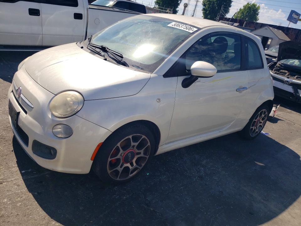 Продажа на аукционе авто 2012 Fiat 500, vin: 3C3CFFBR5CT212253, номер лота: 58637506