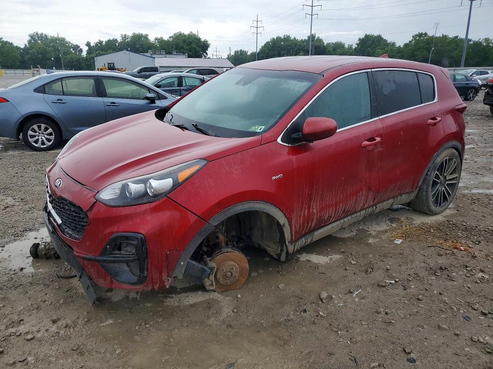 2021 Kia Sportage მანქანა იყიდება აუქციონზე, vin: KNDPMCAC2M7921954, აუქციონის ნომერი: 58992206