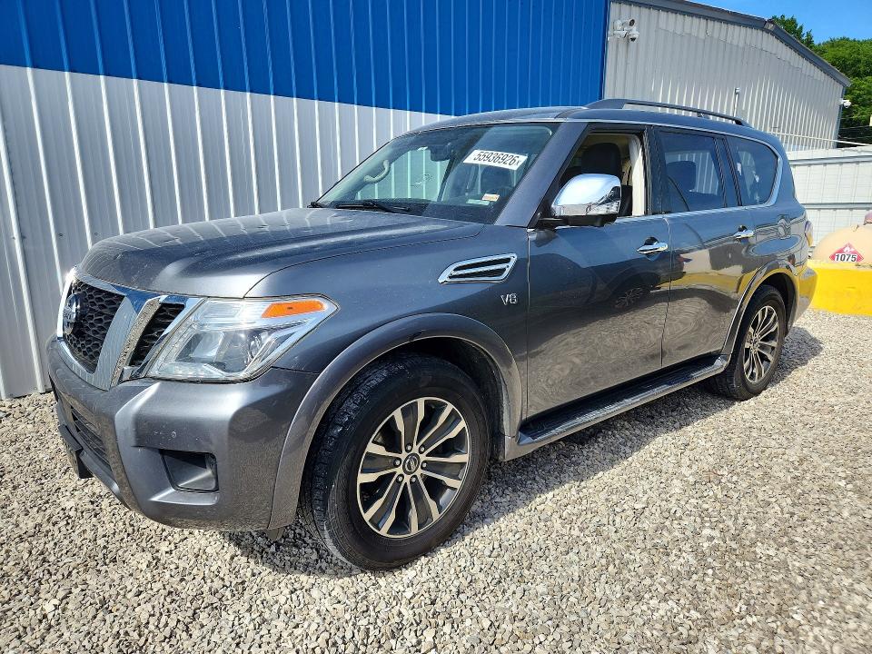 55936926 :رقم المزاد ، JN8AY2NC3K9587552 vin ، 2019 Nissan Armada مزاد بيع